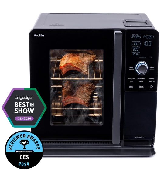 Ge Appliances P9SBAAS6VBB Ge Profile™ Smart Indoor Smoker