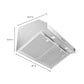Forno FRHUC525530 Forno Bari Espresso 30-Inch Under Cabinet Range Hood, Stainless Steel, 400 Cfm, Led Lighting, Dishwasher-Safe Baffle Filters, 4-Speed Fan Control