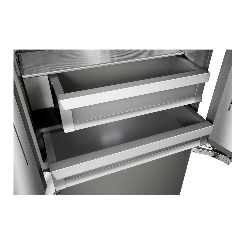 Ilve URBM36SIWPRY Ilve Urbm36Siwpry 36 Inch Built-In Bottom Freezer Refrigerator With 19.8 Cu. Ft. Capacity, Reversible Door, Energy Star, Sabbath Mode