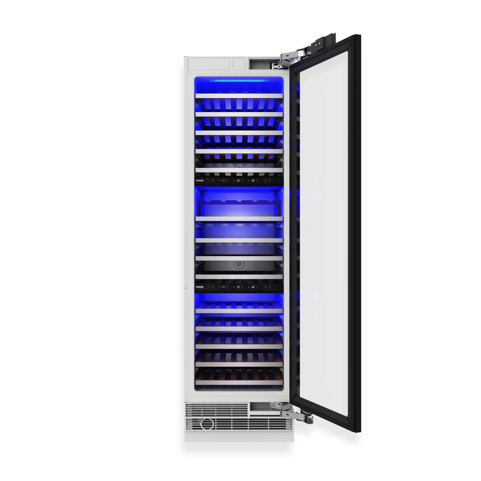 Thor Kitchen XRF24CWC Thor Kitchen 24-Inch Built-In Column Wine Cooler, Panel Ready - Xrf24Cwc