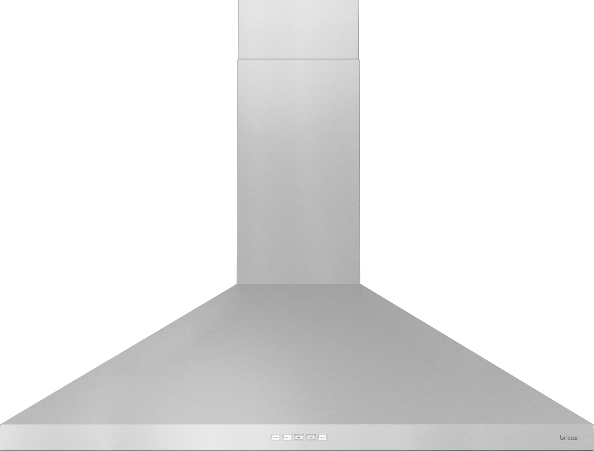 Zephyr BVEE36CS Brisas Traditional Pyramid Wall, 36" Ss, Act, Led