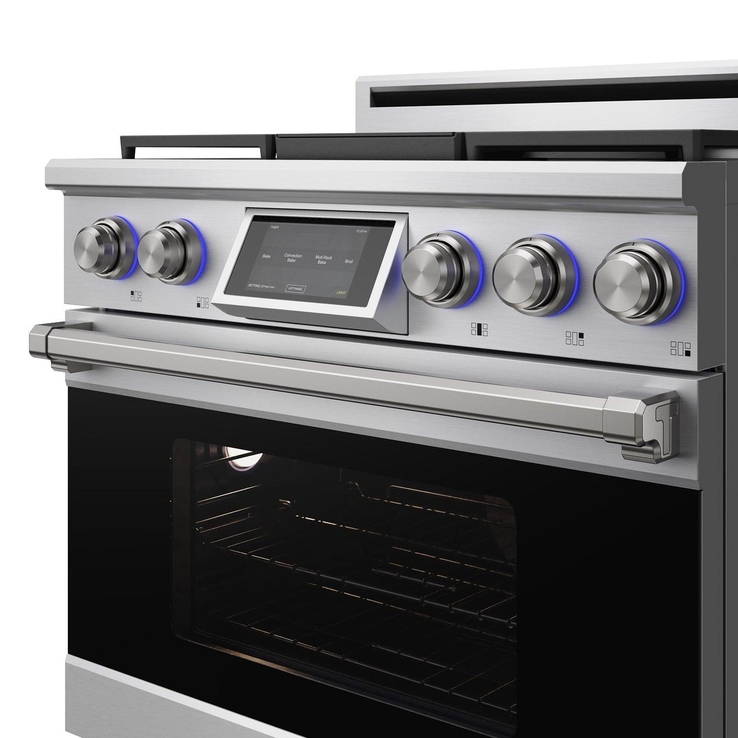 Thor Kitchen XRD36E 36 Inch X Series Professional Freestanding Dual Fuel Gas Range