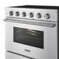 Thor Kitchen SRE3601 36 Inch S Series Professional Freestanding Electric Range