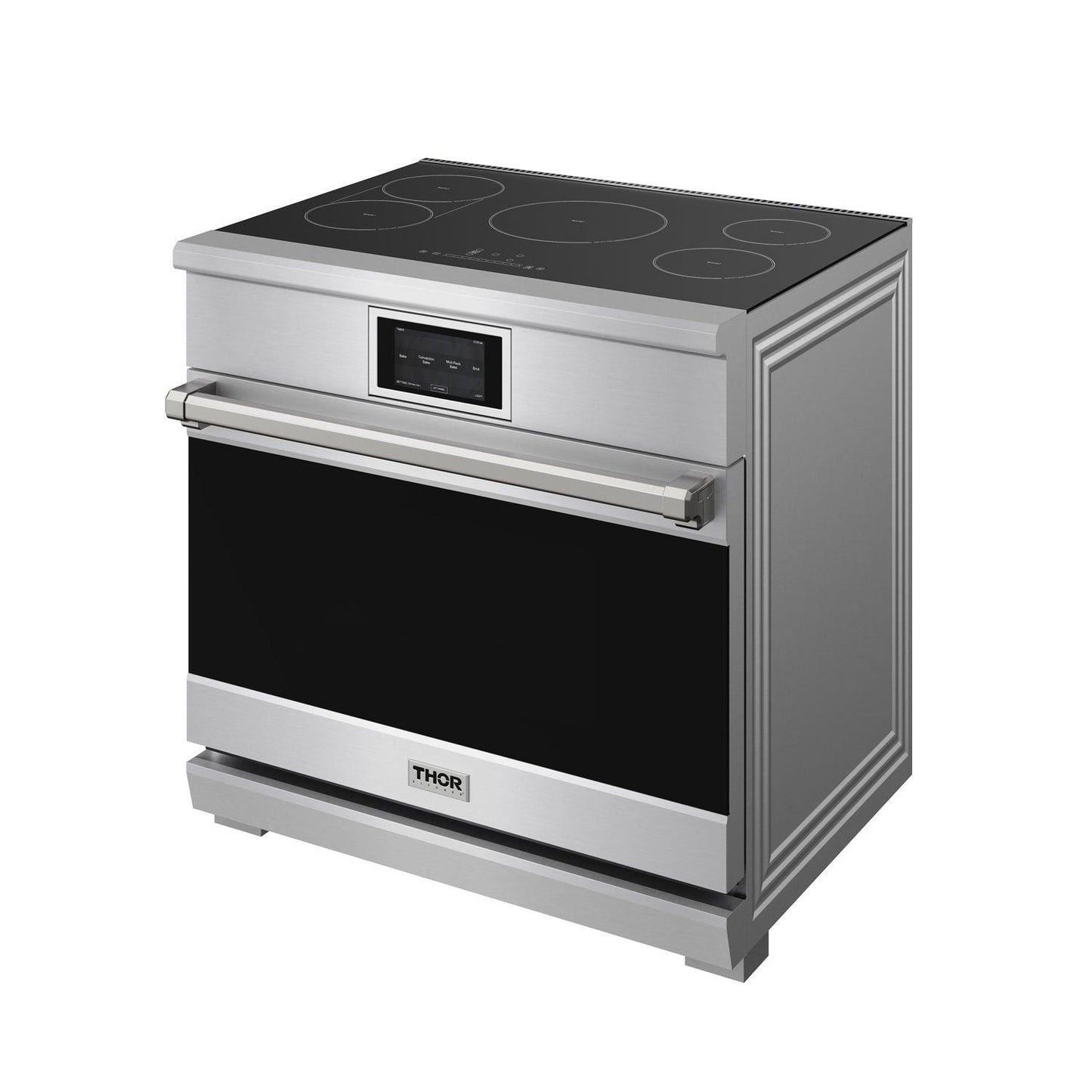 Thor Kitchen XRI36E 36 Inch X Series Professional Freestanding Induction Range