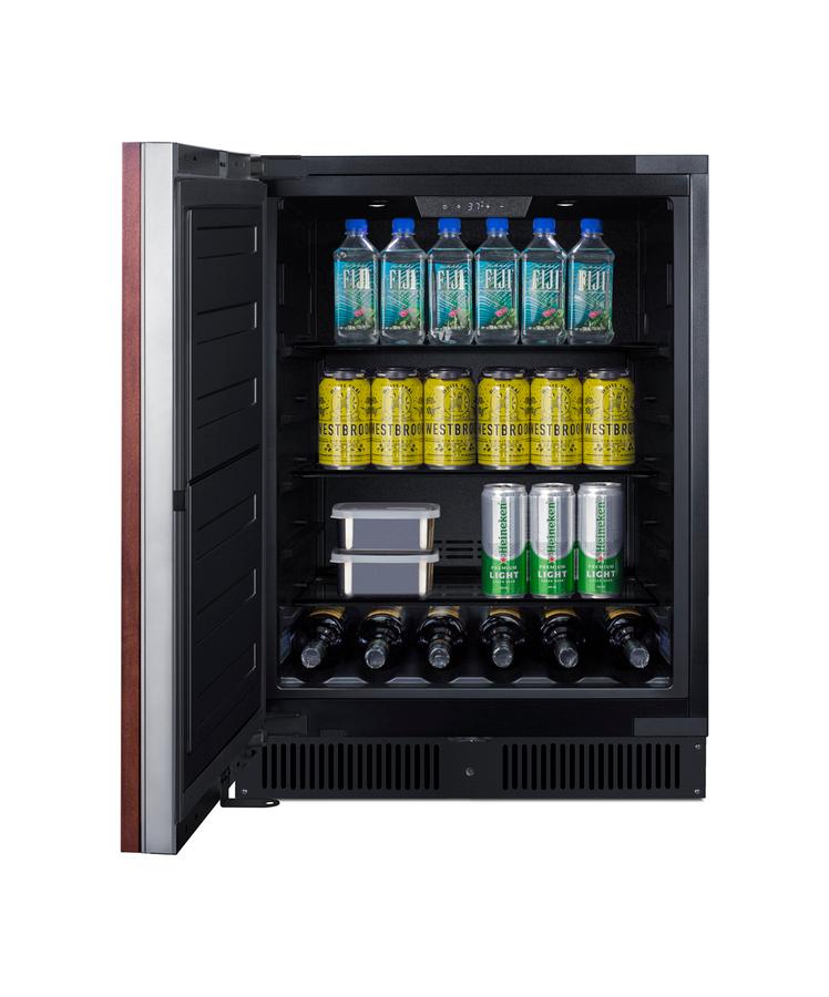 Summit SPR627OSPNRLHD 24" Wide Outdoor All-Refrigerator (Panel Not Included)