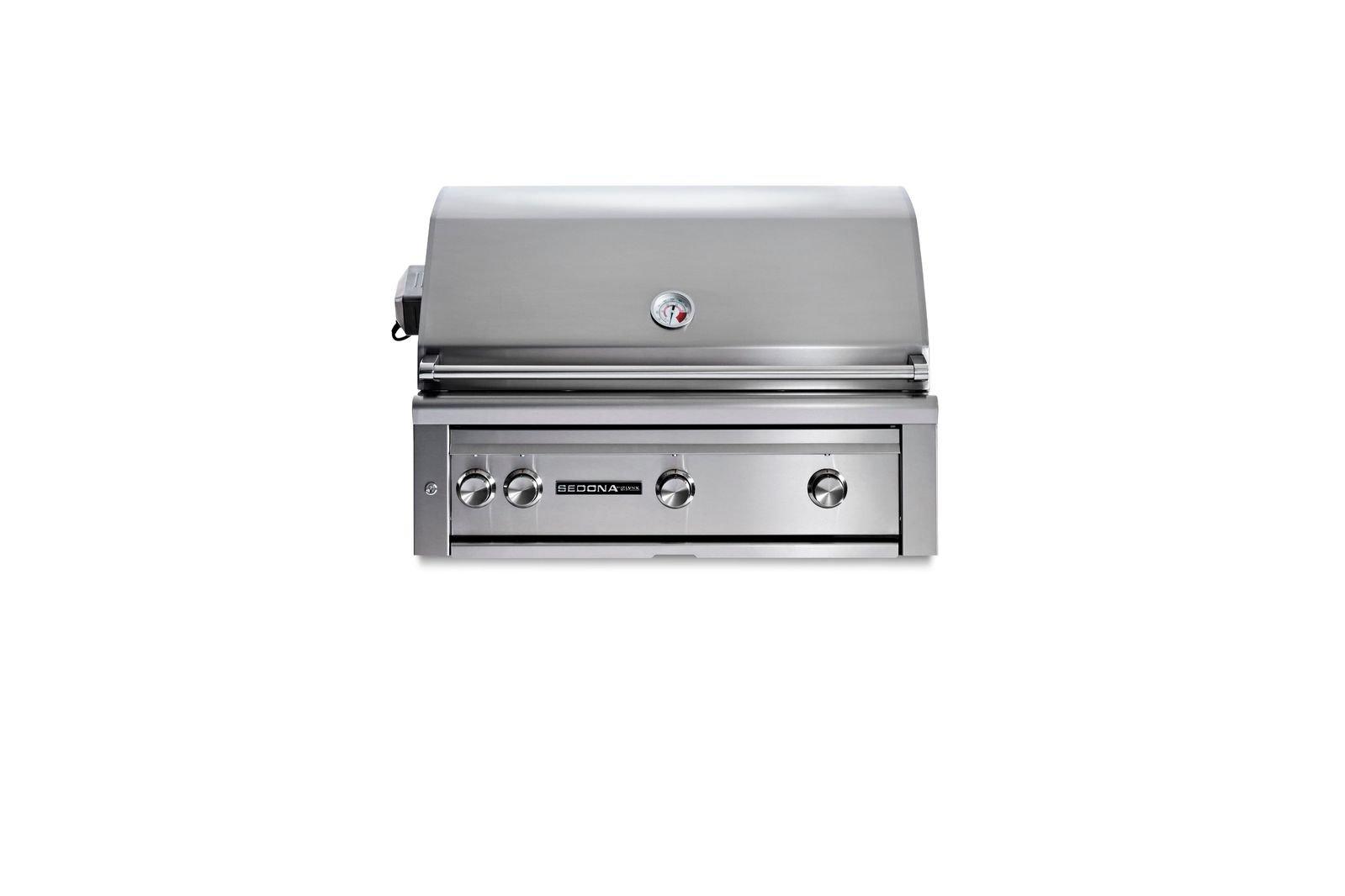 Lynx L601PSRLP 36" Built In Sedona Grill W/ Rotisserie - 1 Prosear/2 Ss Tube Burners