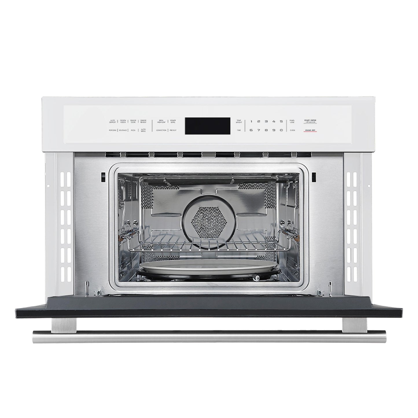 Forno FMWDR309330WHT Oliena Espresso White 30 Inch 1750 Watt Compact Oven & 1000 Watt Microwave, 1.6 Cu. Ft.