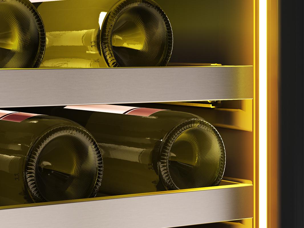 Zephyr PRW24F01CG 24" Full Size Single Zone Wine Cooler