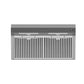 Forno FRHUC525530 Forno Bari Espresso 30-Inch Under Cabinet Range Hood, Stainless Steel, 400 Cfm, Led Lighting, Dishwasher-Safe Baffle Filters, 4-Speed Fan Control