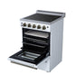Forno FFSEL606924WHT Forno Loiano 24 Inch Freestanding Electric Range In White