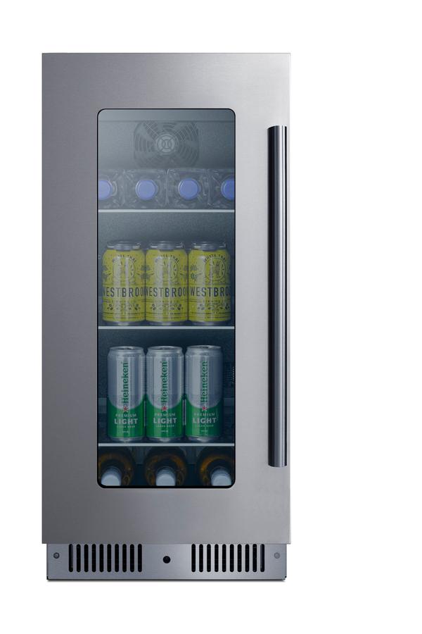 Summit CL156BV1LHD 15" Wide Built-In Beverage Center