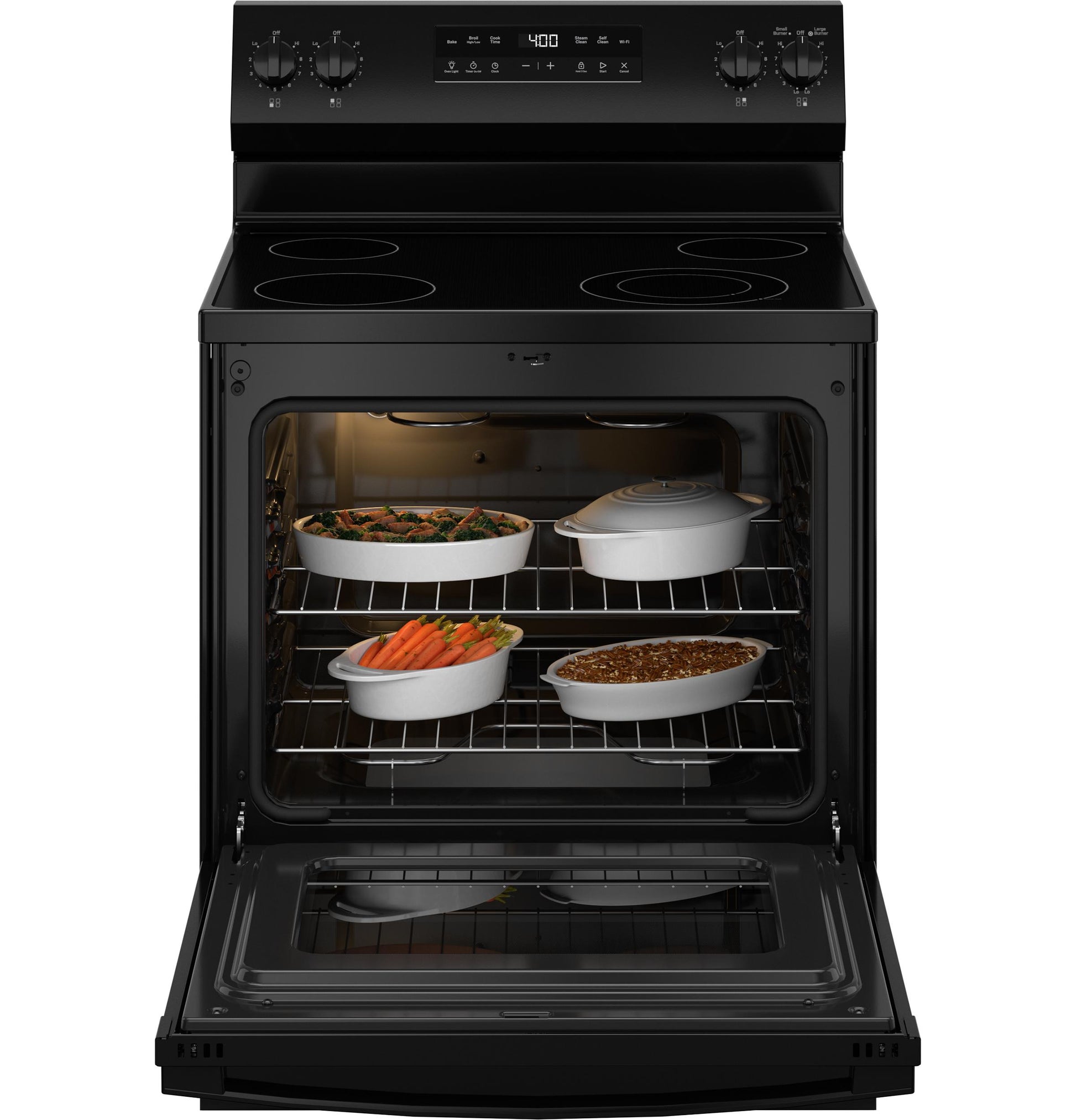 Ge Appliances GRF400PVBB Ge® 30" Free-Standing Electric Range