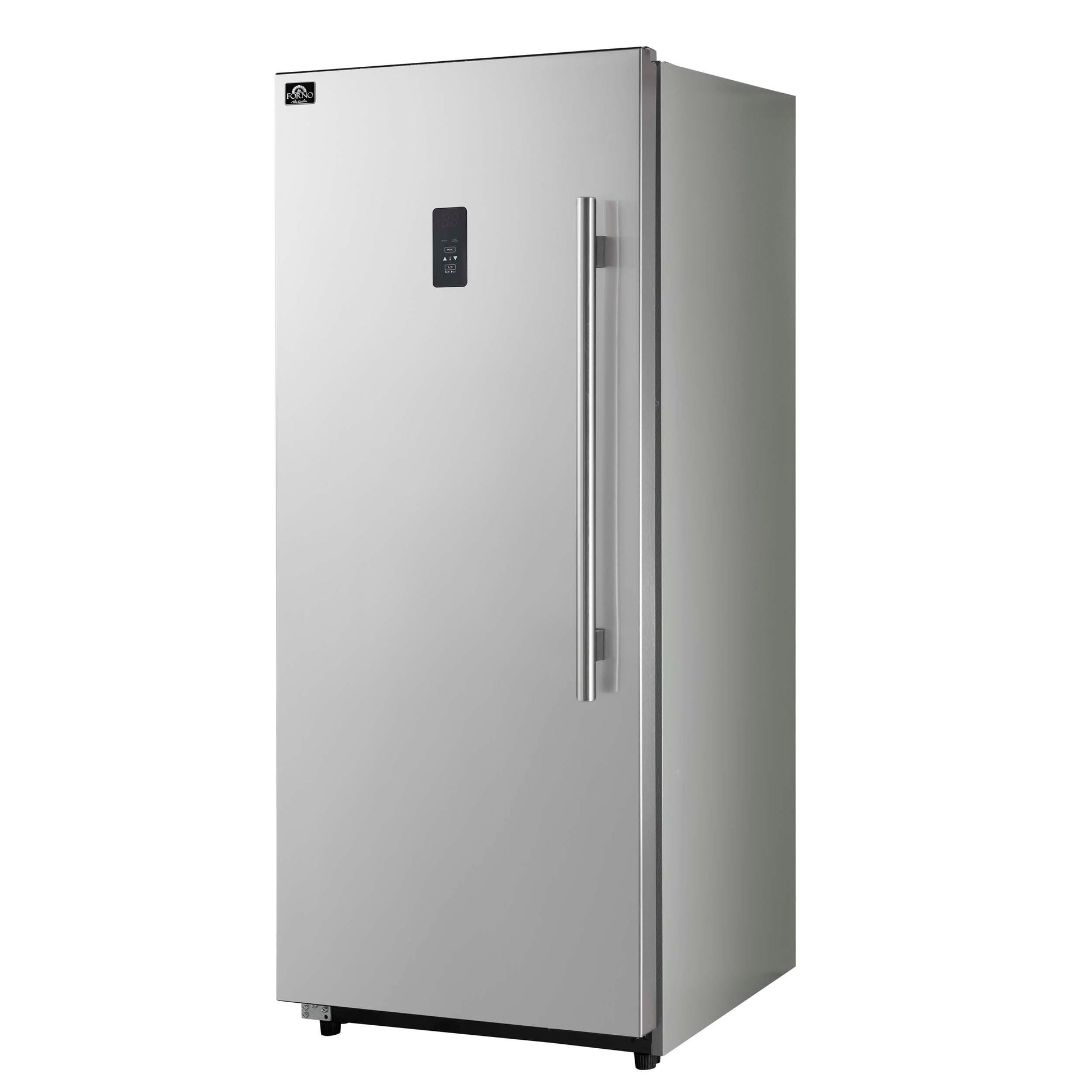 Forno FFFFD173828LS Forno Fortezza 28 Inch Left-Swing Freezer, Stainless Steel With Automatic Ice Maker
