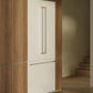 Bertazzoni RFD36FZNW Bertazzoni Master Series 36 In. 26.2 Cu. Ft. Bianco Matt With Gold Accents Counter Depth French Door Refrigerator