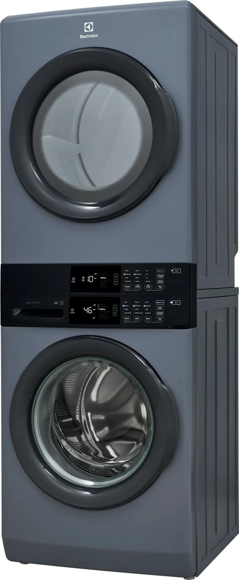 Electrolux ELTE7300AD Laundry Tower Single Unit Front Load 4.4 Cu. Ft. Washer & 8 Cu. Ft. Electric Dryer