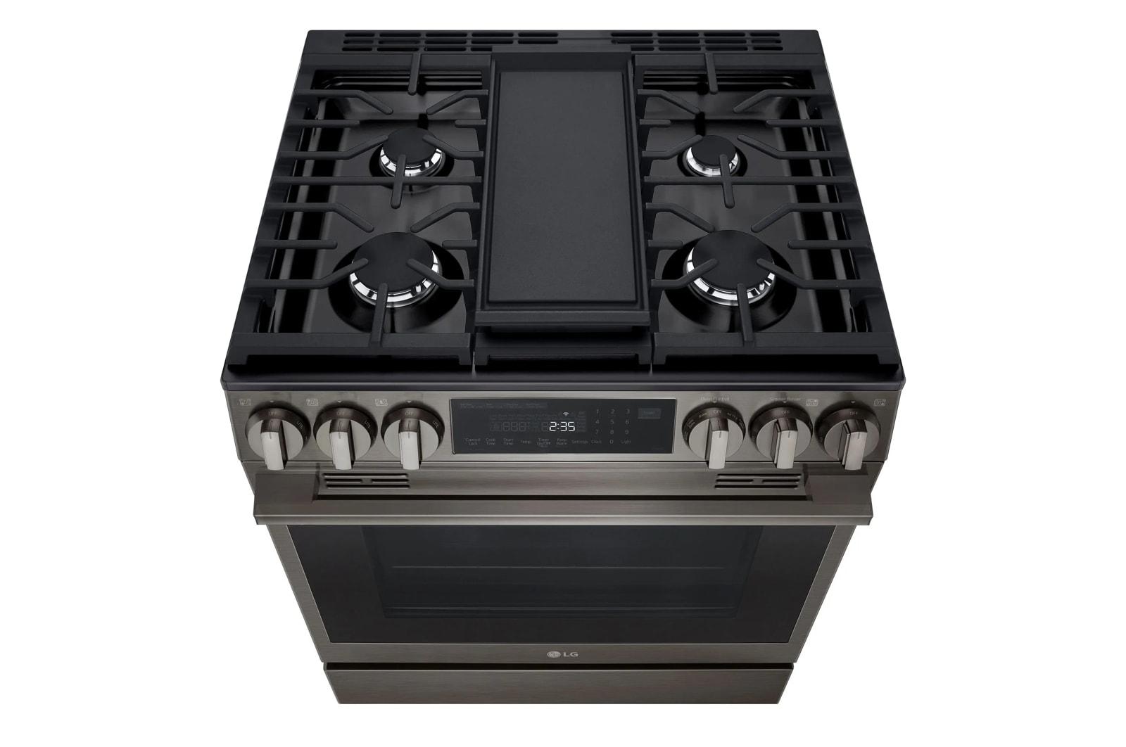 Lg LSGL6335Z 6.3 Cu Ft. Smart Gas Slide-In Range With Probake Convection® Instaview®, And Air Fry