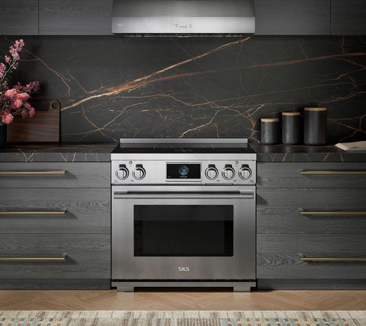 Sks SKSIR360IS 36-Inch Induction Pro Range