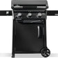 Napoleon Bbq F24DFTNK Freestyle 24 Inch Pre-Seasoned Non-Stick Griddle , Natural Gas, Black