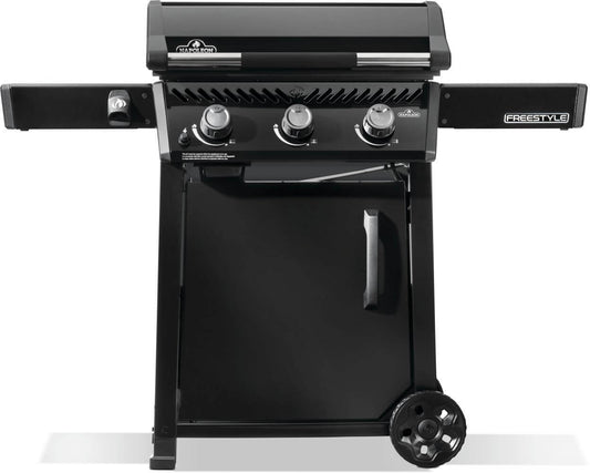 Napoleon Bbq F24DFTNK Freestyle 24 Inch Pre-Seasoned Non-Stick Griddle , Natural Gas, Black