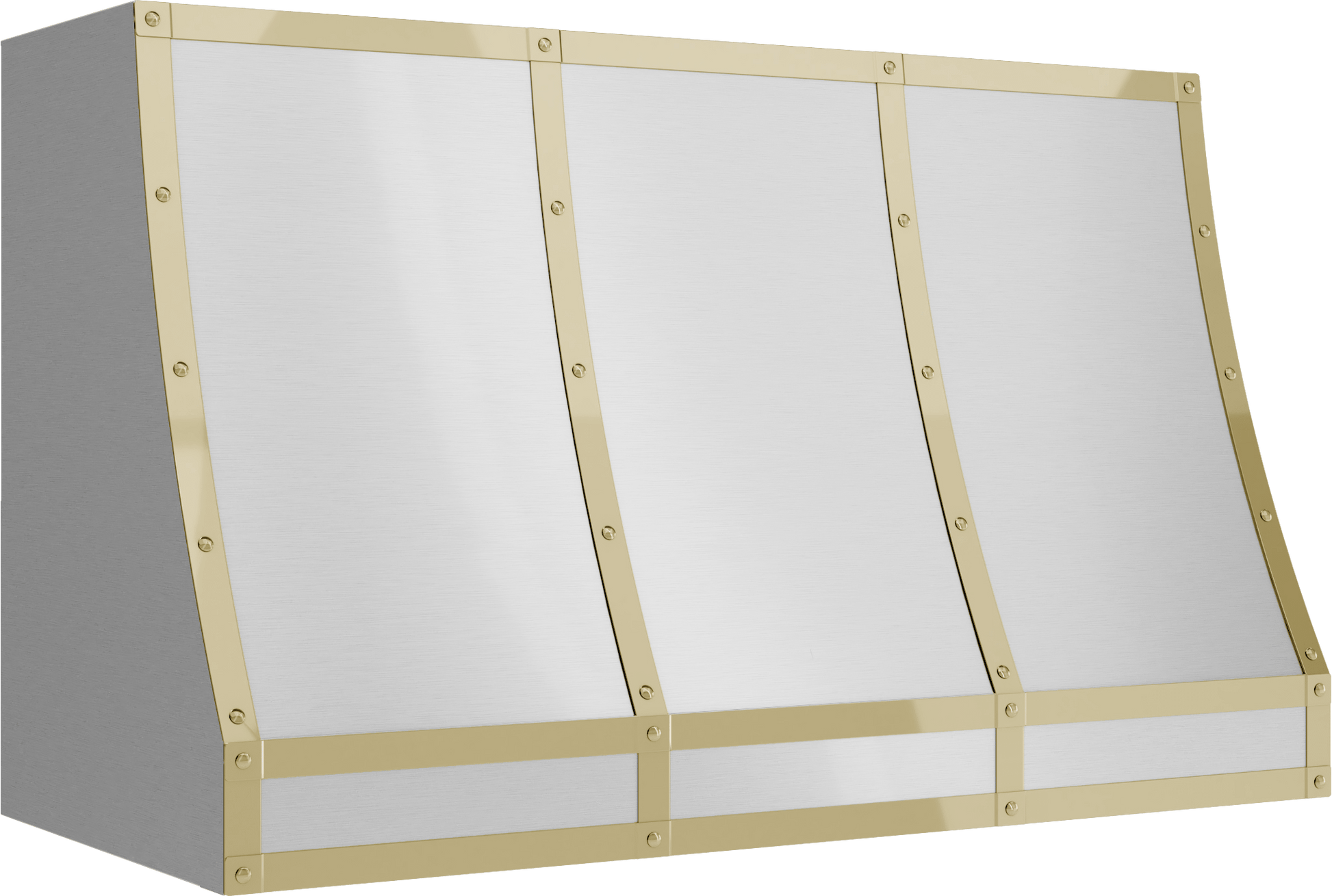 Zephyr BKFT48APG Forte Hood Banding Kit, 48In, Polished Gold