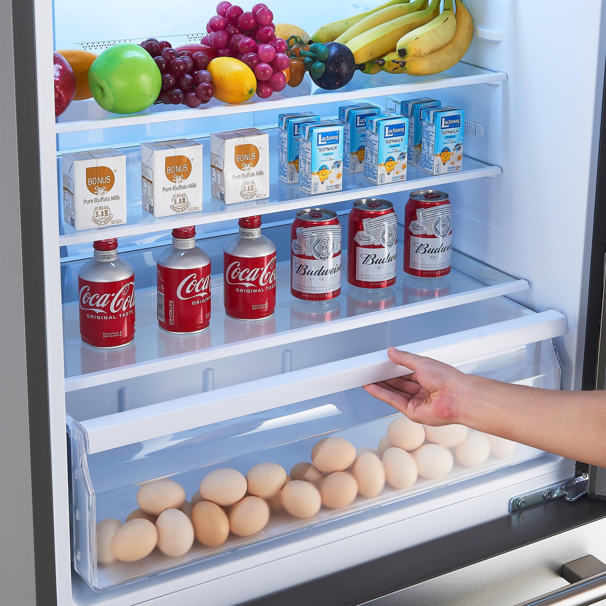 Forno FFFFD178531S Forno Milano Espresso 31-Inch Bottom Freezer Refrigerator, Stainless Steel, 17.2 Cu.Ft Capacity, Right Swing Door, Energy Efficient