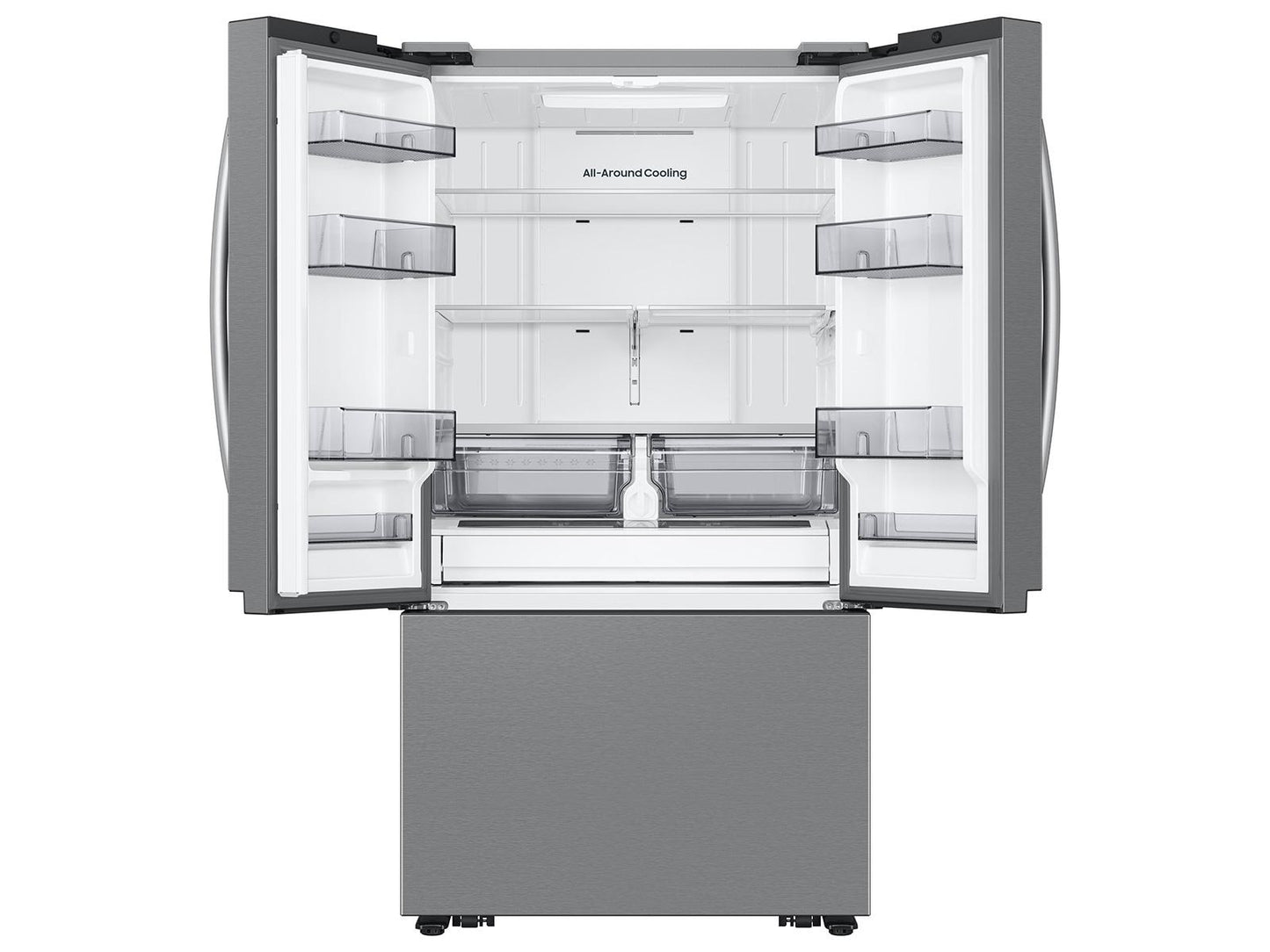 Samsung RF32CG5D00SR Bespoke Ai 3-Door French Door Mega Capacity Auto Ice Maker 32 Cu. Ft.