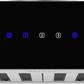 Zephyr ZVTE30ABG Vetro, Uc, 30In, Black Glass, Act