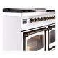 Ilve UND40FNMPWHBLP Ilve Und40Fnmpwhblp Nostalgie Ii Noblesse 40