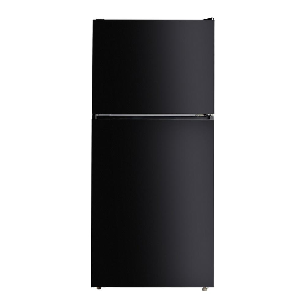 Verona VEFTF3021RBK Verona Veftf3021Rbk 30 Inch Top Freezer Refrigerator With 21 Cu. Ft. Total Capacity, Reversible Doors, Recessed Handle, Energy Star (Black)