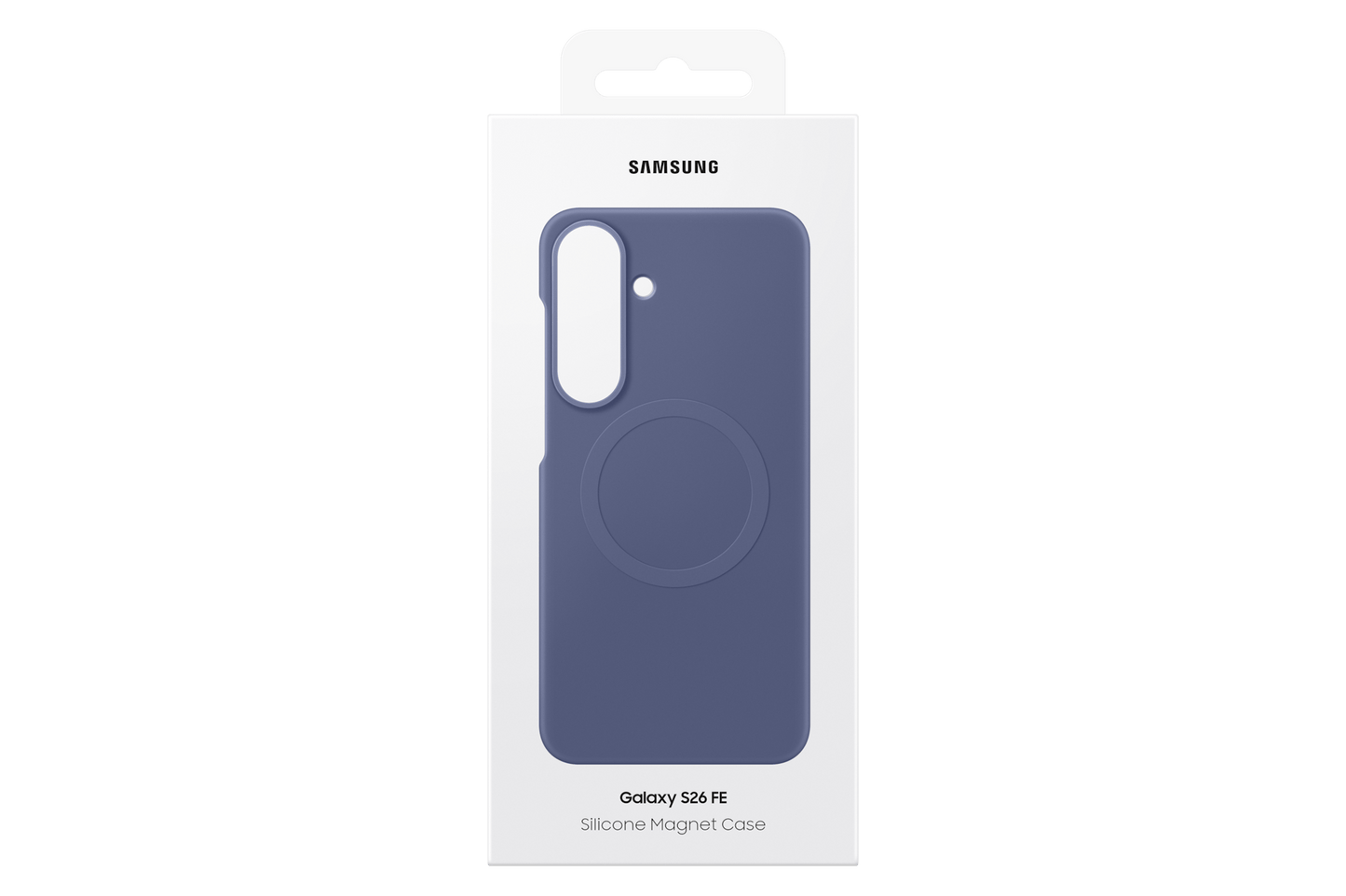 Samsung EFES741CLEGUS Galaxy S26 Fe Silicone Magnet Case, Blue Violet