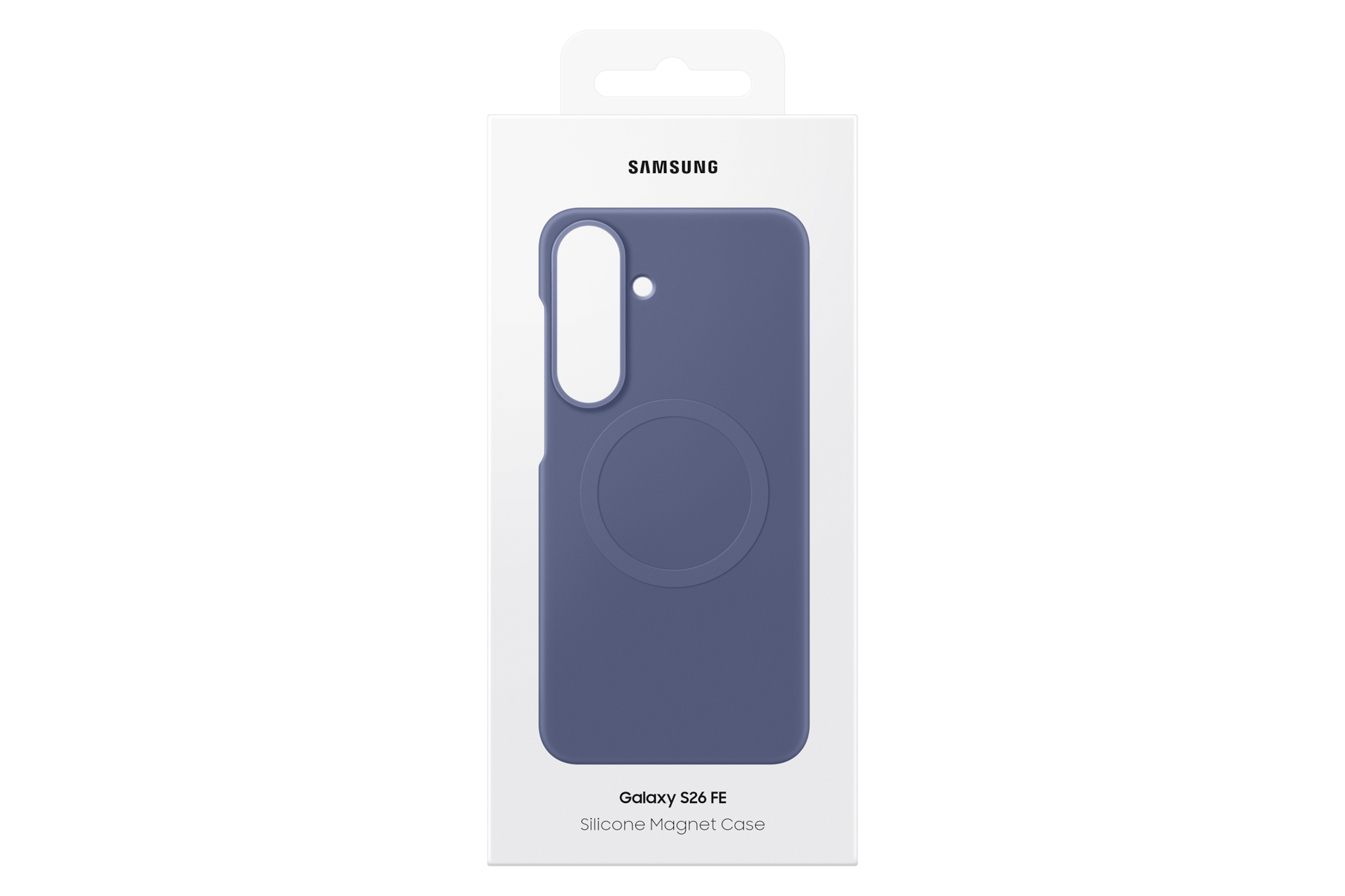 Samsung EFES741CLEGUS Galaxy S26 Fe Silicone Magnet Case, Blue Violet