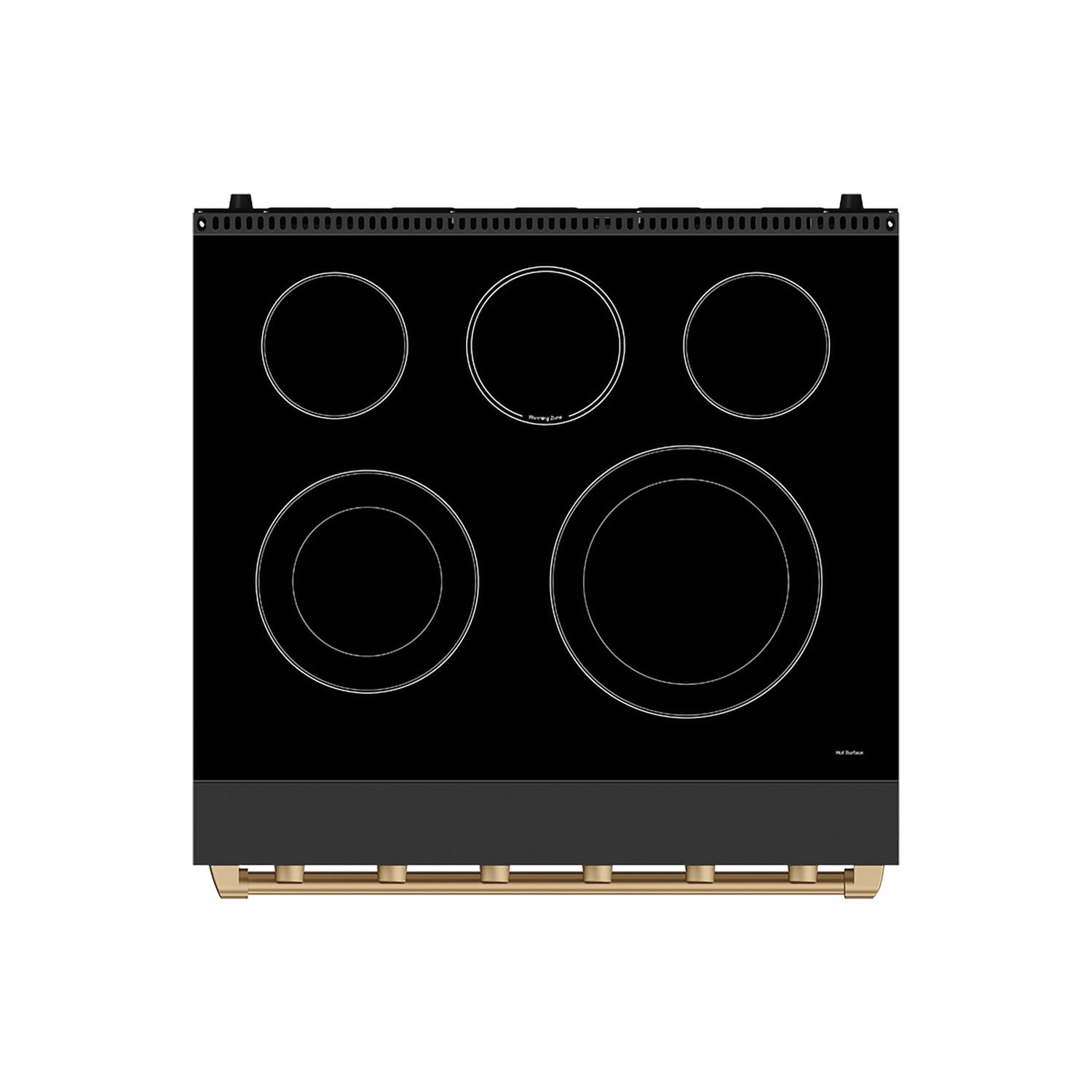 Thor Kitchen RSE30PBBRZ 30 Inch Professional Electric Range With Precision Knob Control In Black And Bronze Gordon Ramsay Series