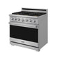 Thor Kitchen XRG36ELP 36 Inch X Series Premium Professional Liquid Propane Range