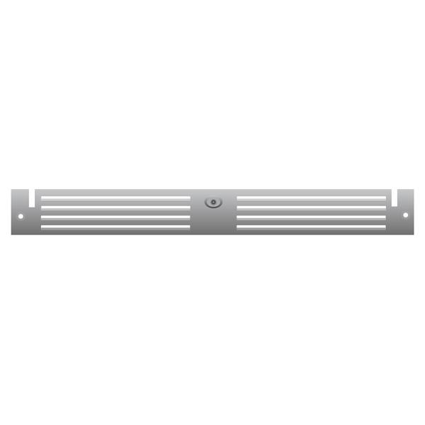 Xo Appliance XOUTK241DS Ss Toe Kick 24" Single Door (Standard On Xo Stainless Steel And Black Glass Units)