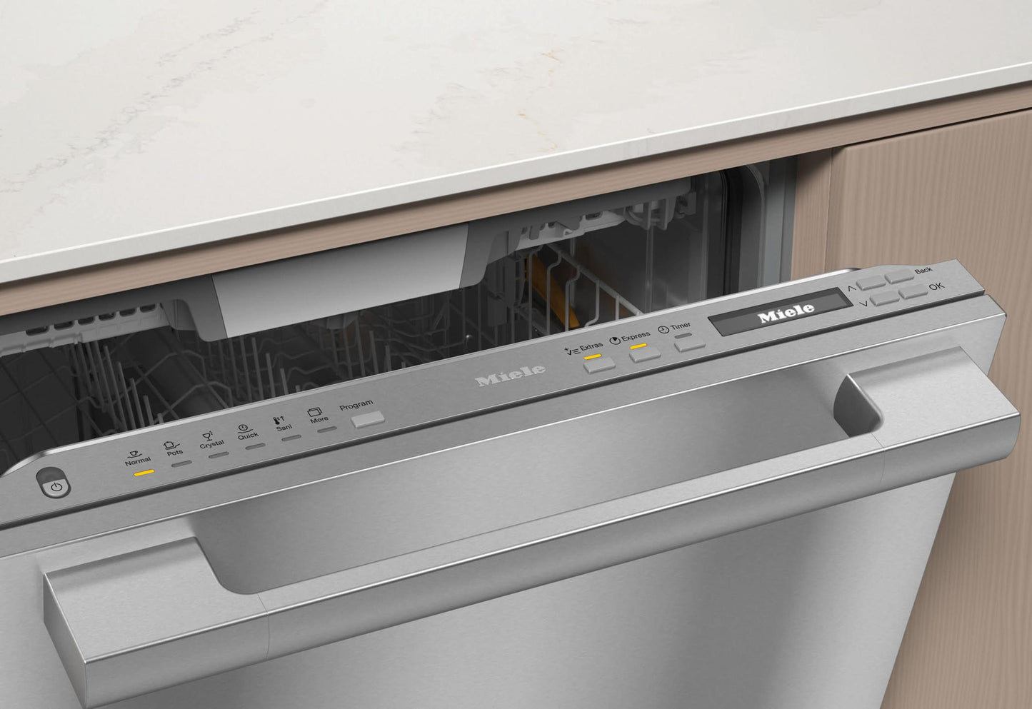 Miele G7266SCVISF G 7266 Scvi Sf - Fully-Integrated, Full-Size Dishwasher With 3D Multiflex Tray For Maximum Convenience.