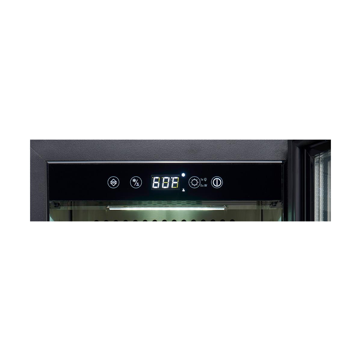 Forno FFSDA685716 Forno Asciutto 16-Inch Dry Aging Cabinet, Stainless Steel 304, 2.65 Cu.Ft, Led Lighting, Adjustable Shelves
