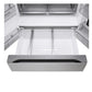 Lg LF29S9775S 29 Cu. Ft. Standard-Depth Max™ 4-Door French Door Refrigerator With Mirror Instaview® Mycolor™ And Mini Craft Ice™
