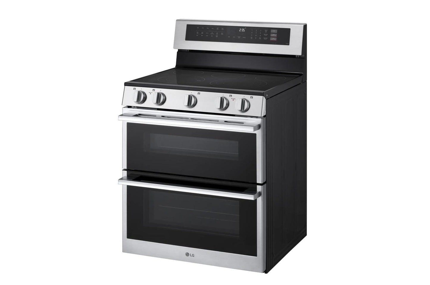 Lg LDEL7324YE 7.3 Cu. Ft. Smart Electric Double Oven Freestanding Range With Probake Convection®, Air Fry & Air Sous Vide