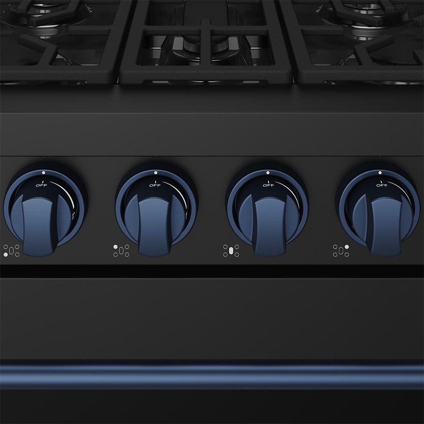 Thor Kitchen RSG30PBLPBLU 30 Inch Professional Liquid Propane With Precision Knob Control In Black/Blue