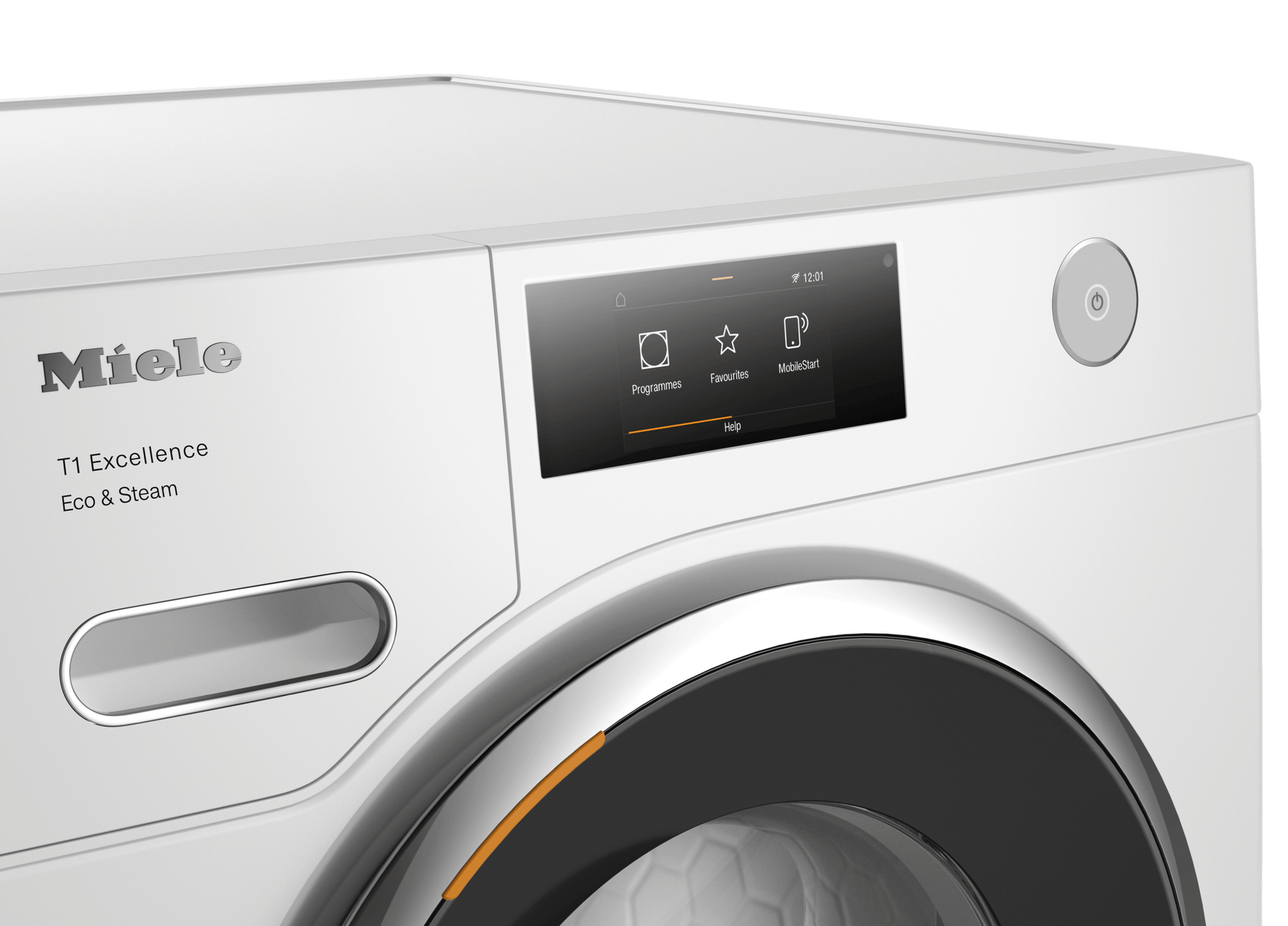 Miele TXR960WP Txr960Wp Eco&Steam - T1 Heat-Pump Dryer: 18 Lb (8 Kg) M Touch Steamcare Honeycomb Drum Fragrancedos Miele@Home