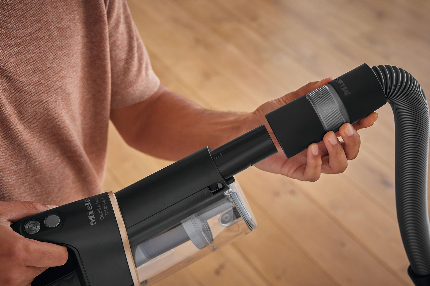 Miele HXFSH20 Duoflex Suction Hose Extension - For Cleaning Narrow Gaps And Areas That Are Hard To Reach.
