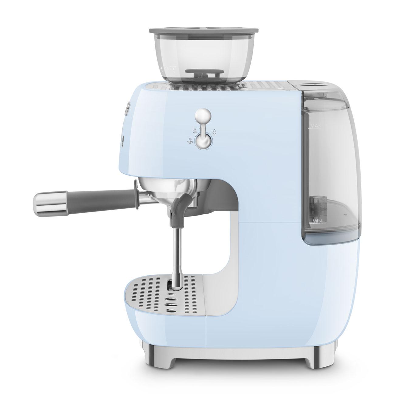 Smeg EGF03PBUS Espresso Coffee Machine Pastel Blue Egf03Pbus