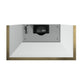 Forno FRHWM507848WHT Forno Vittorio 48-Inch Wall Mount Range Hood, White With Antique Brass Trim, 424 Cfm Airflow, Dishwasher-Safe Baffle Filters, Remote Control, 3-Speed Fan, Bright Led Lighting