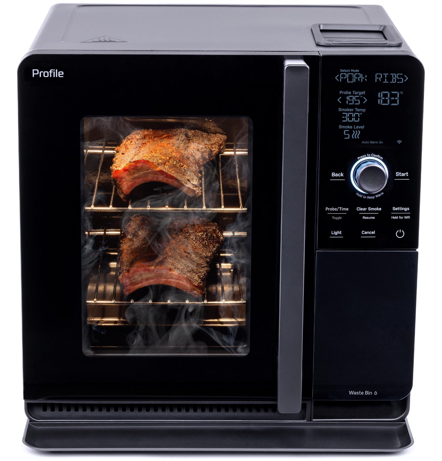 Ge Appliances P9SBAAS6VBB Ge Profile™ Smart Indoor Smoker