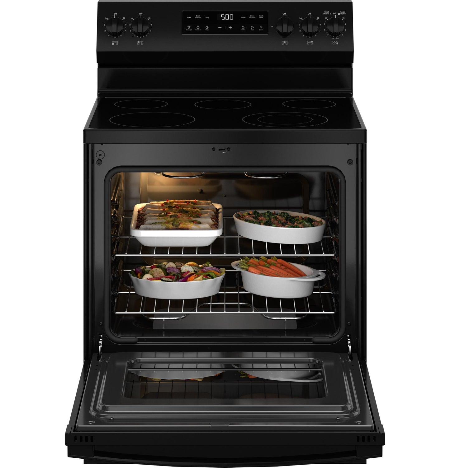 Ge Appliances GRF500PVBB Ge® 30" Free-Standing Electric Range
