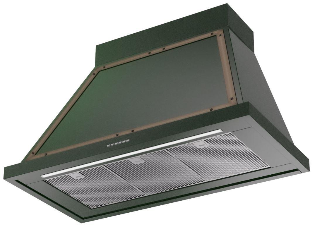 Ilve UANB40EGB Nostalgie 40 Inch Emerald Green Wall Mount Range Hood