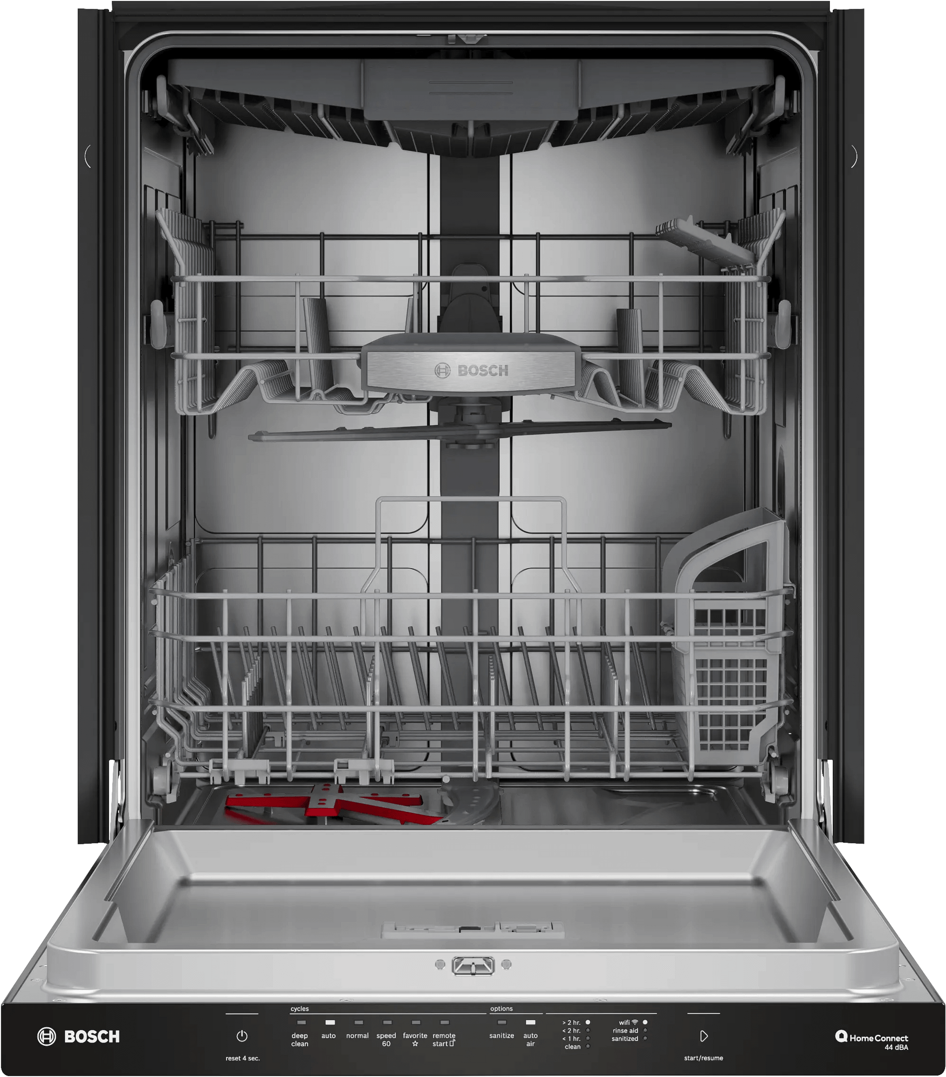 Bosch SHP65DM5N 500 Series, Built-Under Dishwasher, 24'', Brushed Steel Anti-Fingerprint