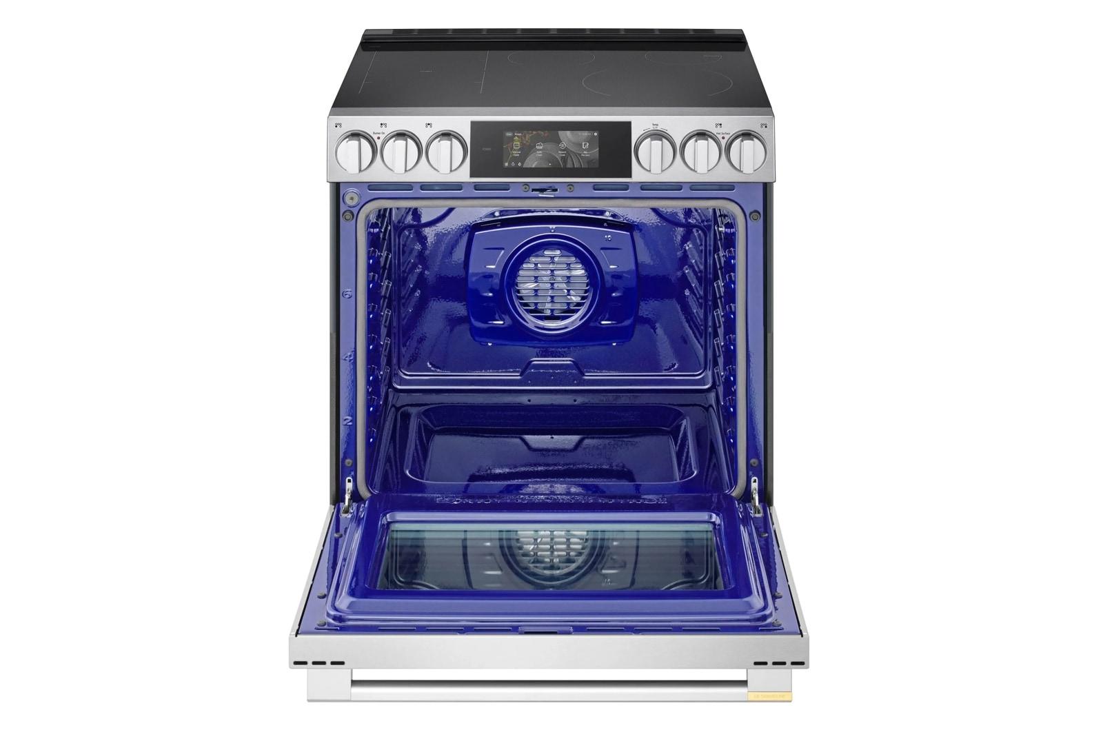 Lg LSIU6339XE Lg Signature 6.3 Cu. Ft. Smart Induction Slide-In Range With Dynamic Probake Convection®, Air Fry, Air Sous Vide, Pizza Mode And Ai Gourmet Camera