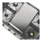 Ilve UHCP1265FNSSGLP Ilve Uhcp1265Fnssglp Nostalgie Ii 48 Inch Gas Cooktop With 8 Burners, Griddle, In Stainless Steel (Liquid Propane, Brass)