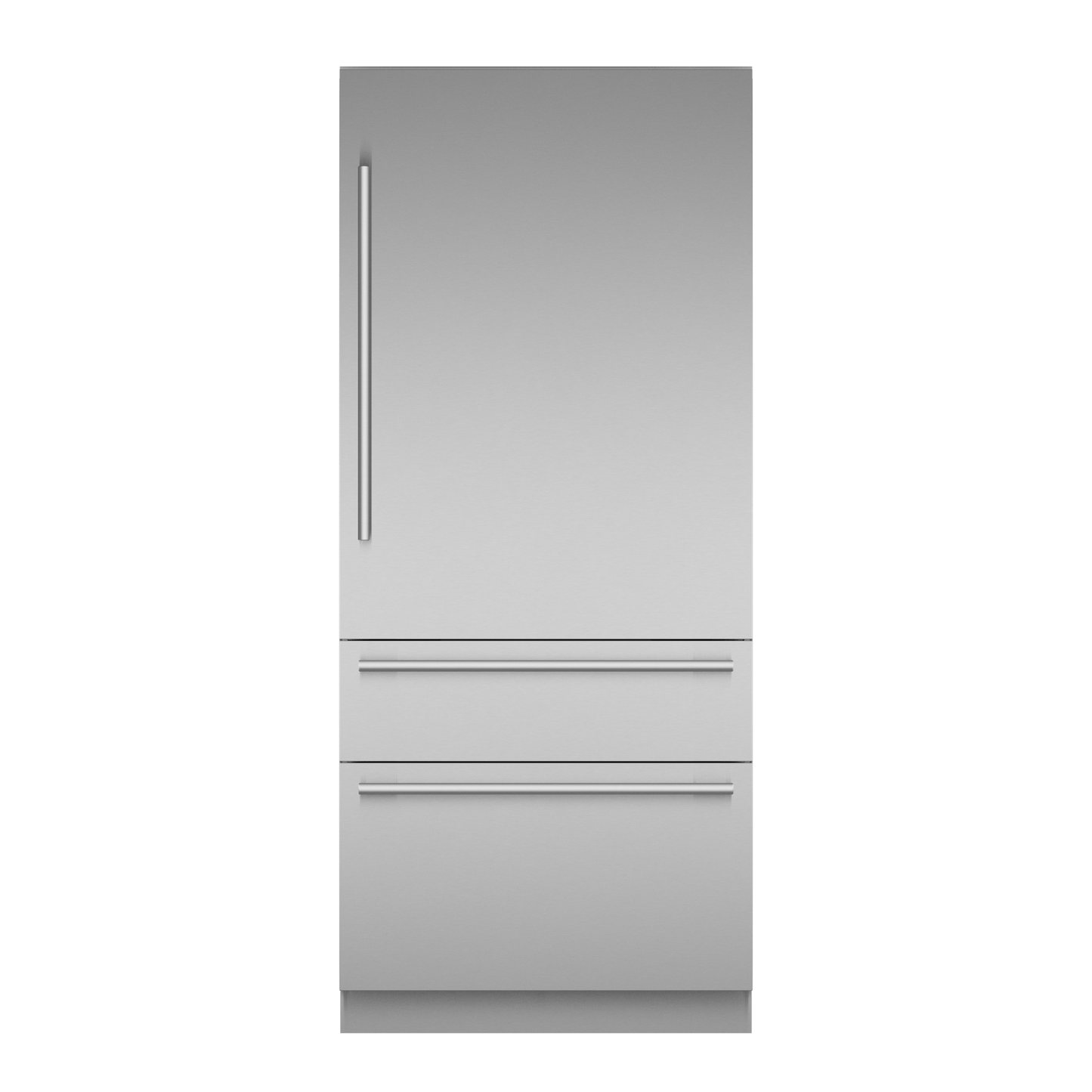 Thermador T36BB112SS Freedom®, Built-In Fridge-Freezer With Freezer At Bottom, 36'', Stainless Steel